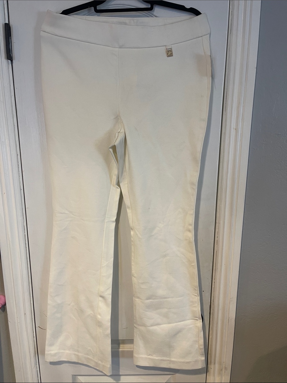 Rafaella Egret Wide-Leg Pants